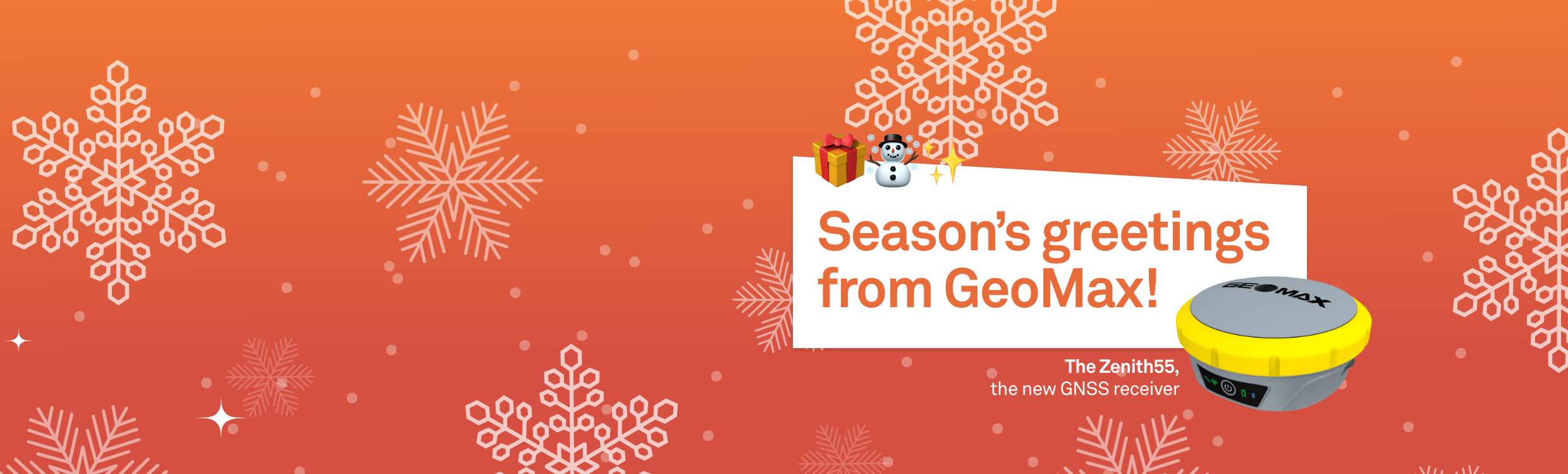 GeoMax Xmas greetings 2024